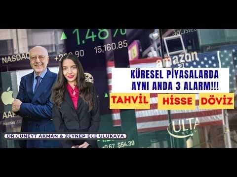 Küresel Piyasalarda Aynı Anda 3 Alarm: Tahvil, Hisse ve Döviz! Dr.Cüneyt Akman&Zeynep Ece Ulukaya