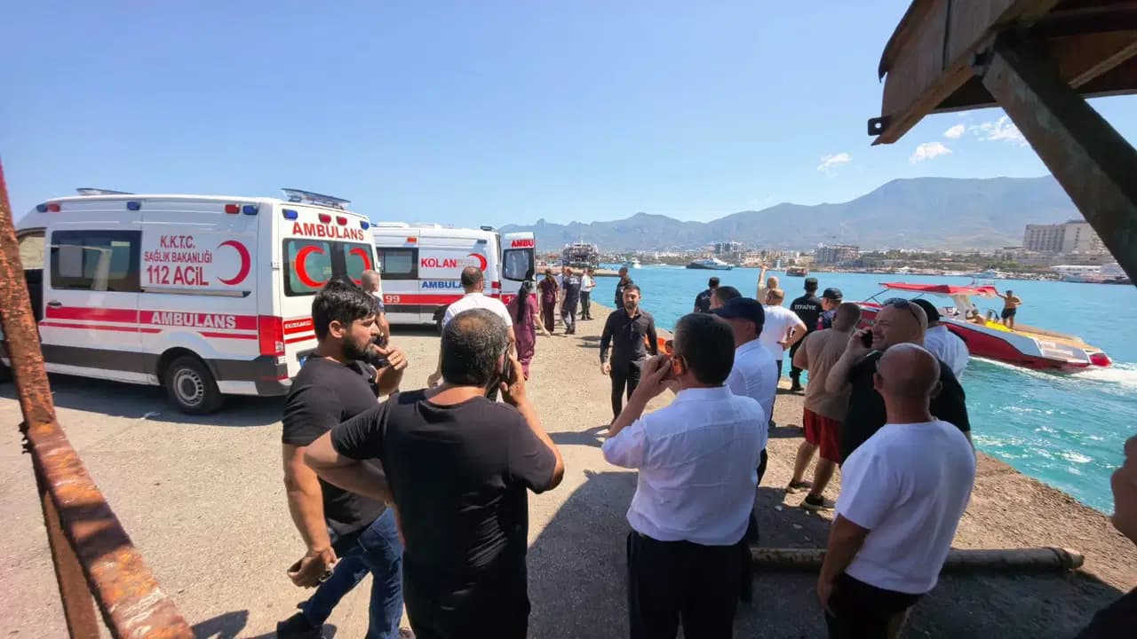 Girne Açıklarındaki Gemi Faciasında Son Durum: Hayatını Kaybedenlerin İsimleri Açıklandı