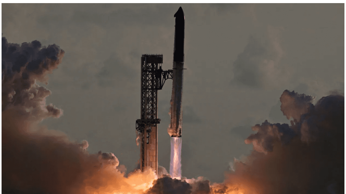 SpaceX’ten tarihi Starship uçuşu: Dev roket ilk kez yörüngeye ulaştı