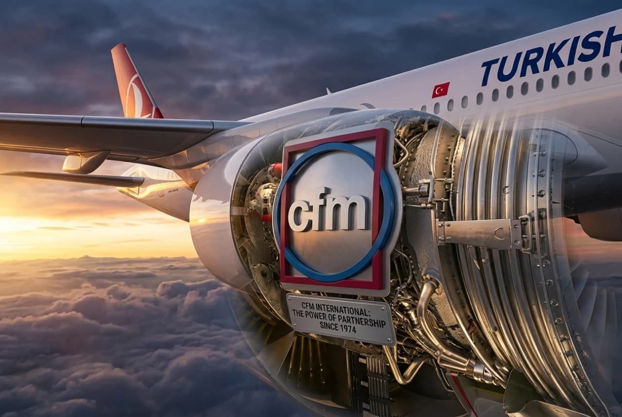 Türk Hava Yolları ve CFM, 600’den fazla LEAP-1B motoru için Mutabakat Anlaşması imzaladı