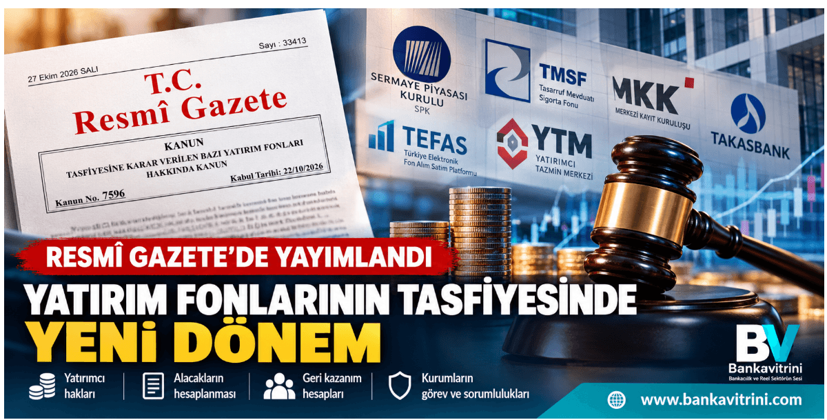 Banka Vitrini: TASFİYE EDİLEN FONLARDA YATIRIMCI ALACAĞI NASIL HESAPLANACAK?