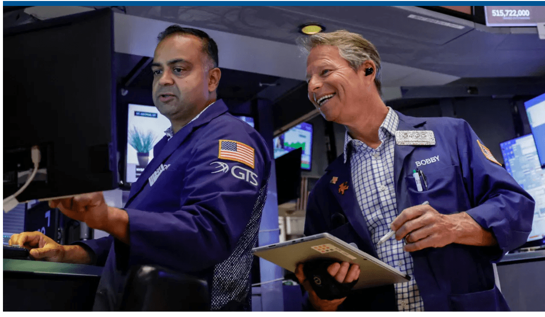 Wall Street’te yeni rekor: Petrol ve tahvil faizlerindeki düşüş borsaları destekledi
