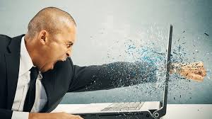 trader frustrated