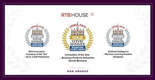 RTB House, Altın ve Gümüş Stevie Ödüllerine Layık Görüldü