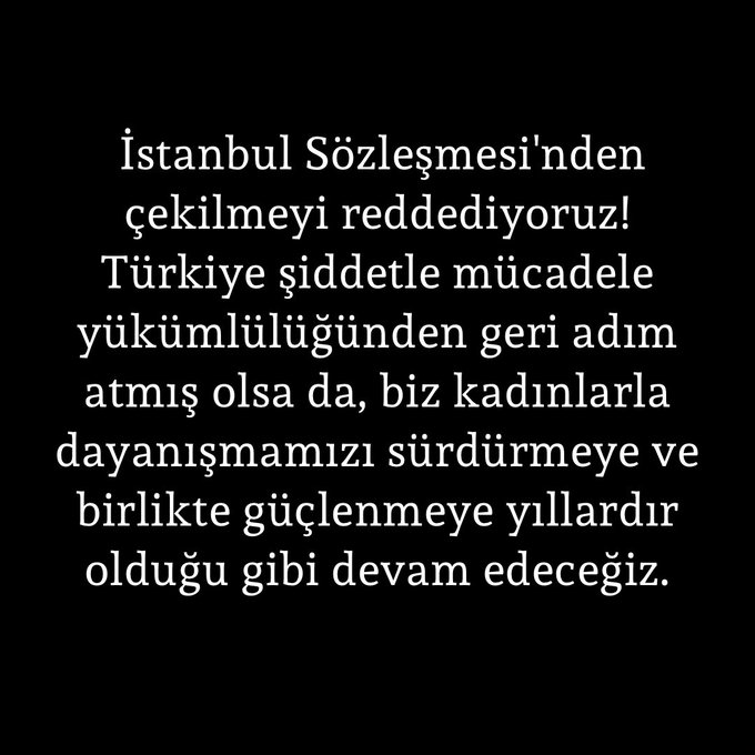 İstanbul Sözleşmesi’nden çekilme kararına tepkiler: Kadın örgütlerinden geniş protesto gösterileri geliyor