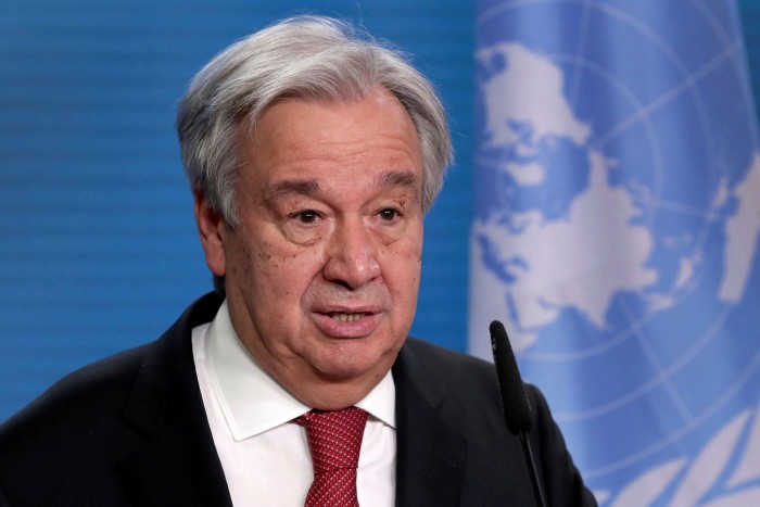 Guterres: BM, Türkiye’ye 1 milyar dolar yardım yapmalı