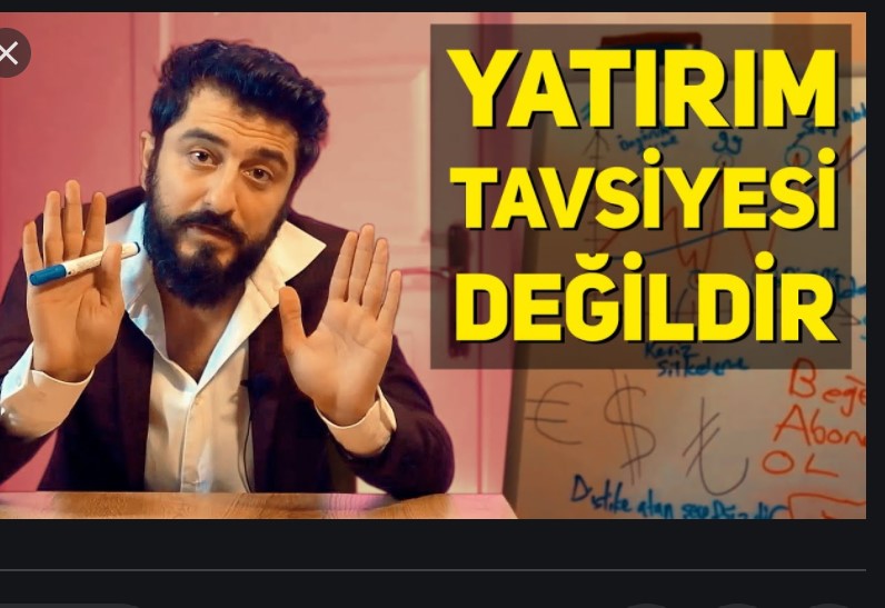 Mahsun KARACA:  YATIRIM TAVSİYESİ DEĞİLDİR