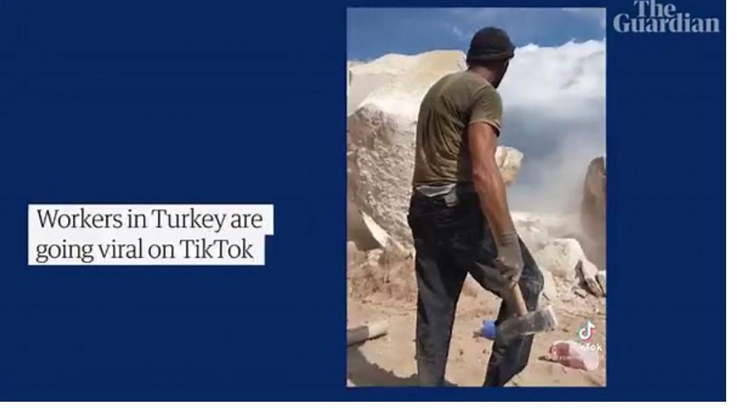 The Guardian, Türkiye’nin TikTok fenomeni olan işçilerini mercek altına aldı; “Zorlu çalışma koşullarına yönelik eleştiriyi görmemek zor”