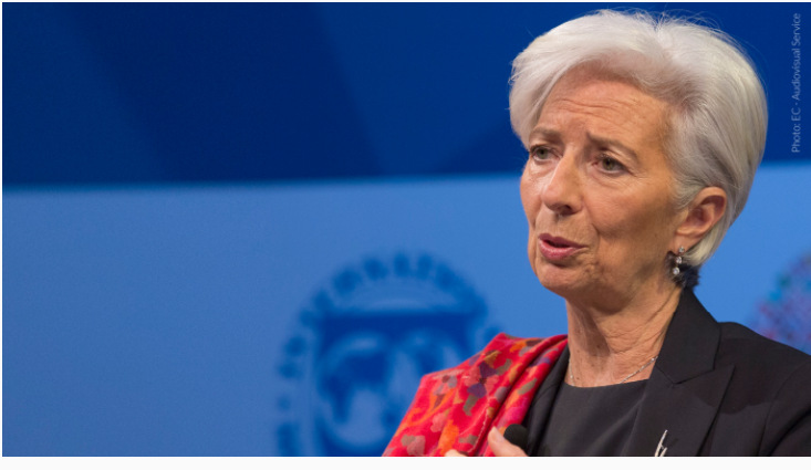 ECB başkanı Lagarde: Euro ve dolara dikkat