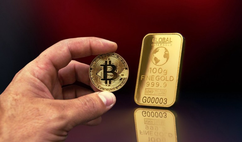 Banka hisseleri düşerken, altın ve bitcoin el ele yükseliyor