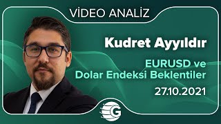 Kudret AYYILDIR / EURUSD ve Dolar Endeksi Beklentiler