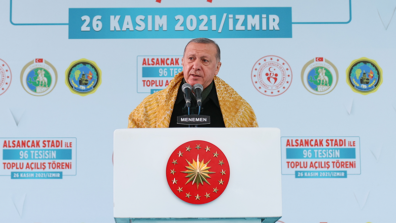 Erdoğan yine: “Bu faizler düşecek; faize halkımızı ezdirmeyeceğiz” dedi enflasyondan bahsetmedi