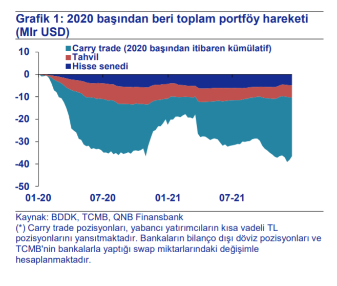 Yabancılarda carry trade ile giriş oldu, yurtiçinde DTH arttı