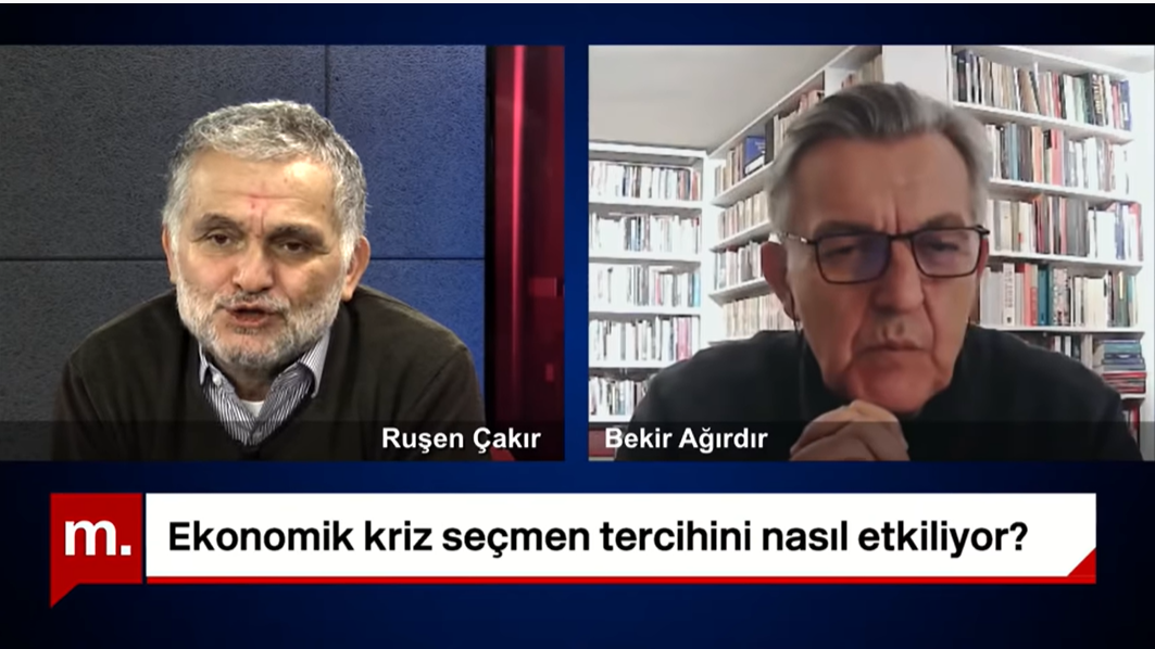 Ruşen Çakır & Bekir Ağırdır tartışıyor: Ekonomik kriz seçmen tercihini nasıl etkiliyor?