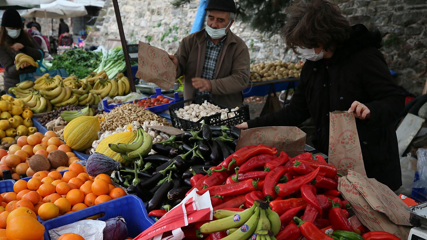 Küresel gıda fiyatları 2,5 yılın dibini gördü