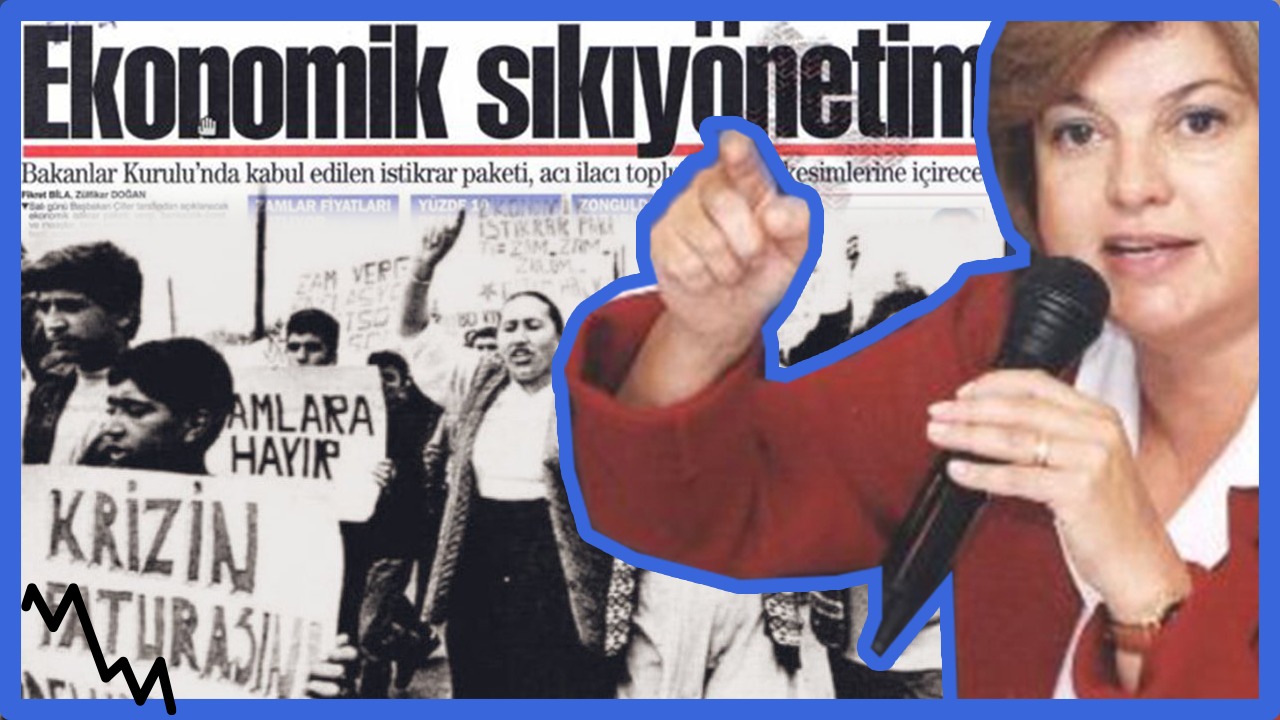 Çiller’in ekonomi karnesi: 1994 krizi ve 5 Nisan Kararları | Devalüasyon, enflasyon, ekonomik çöküş