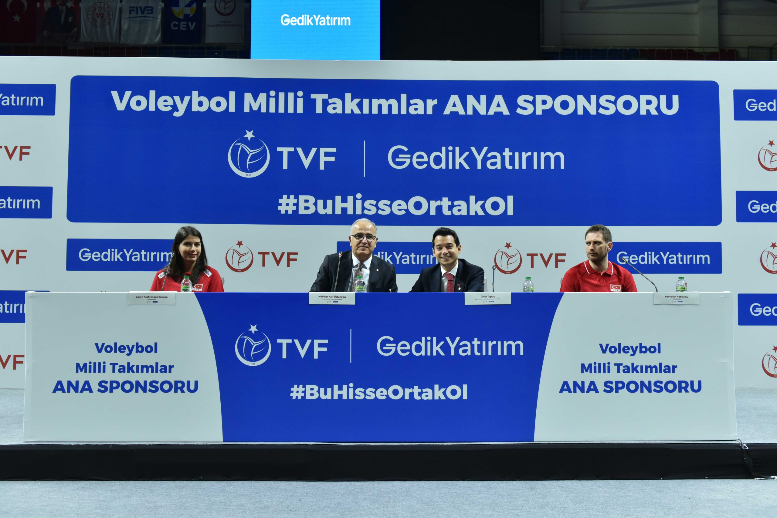 Gedik Yatırım, Voleybol Milli Takımları ana sponsoru oldu