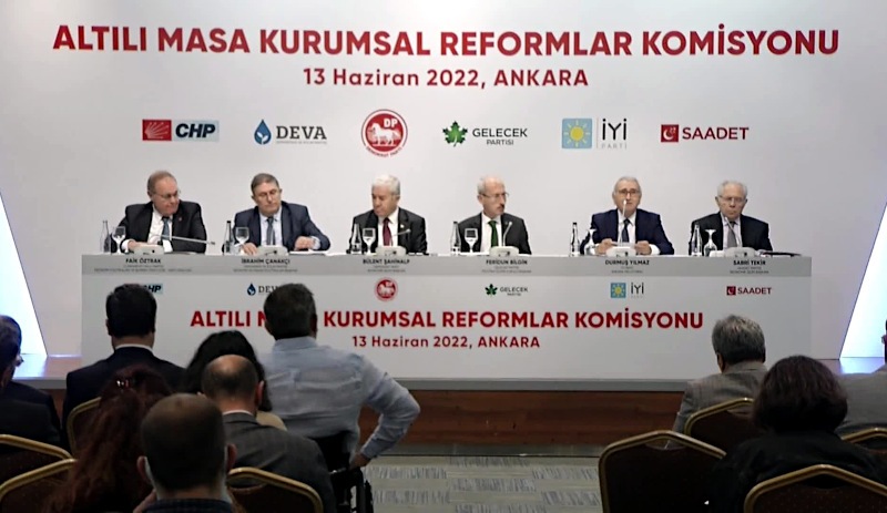 Altılı Masa’dan “Kurumsal Reformlar”: İlk hedef Türkiye Cumhuriyet Merkez Bankası’nın özerkliğinin yeniden tesisi