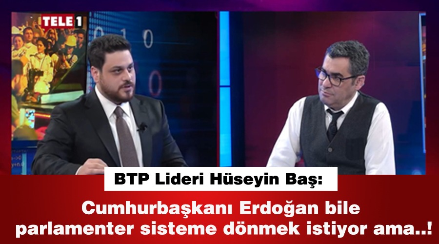 Cumhurbaşkanı Erdoğan bile parlamenter sisteme dönmek istiyor ama..!