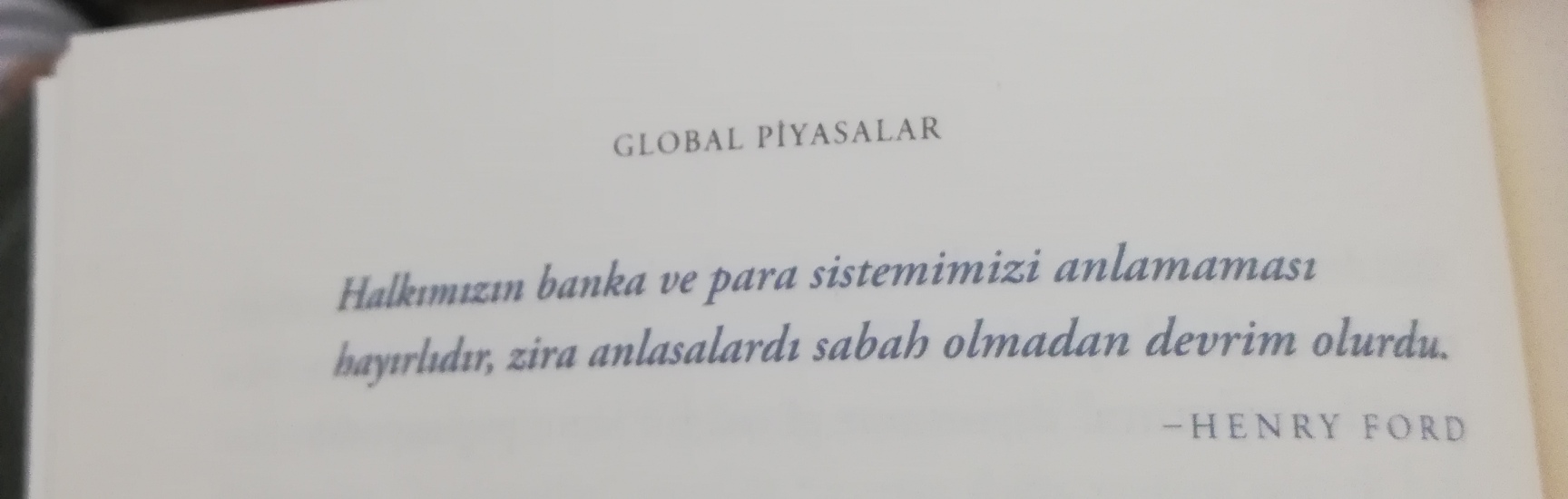 Şant Manukyan Global Piyasalar