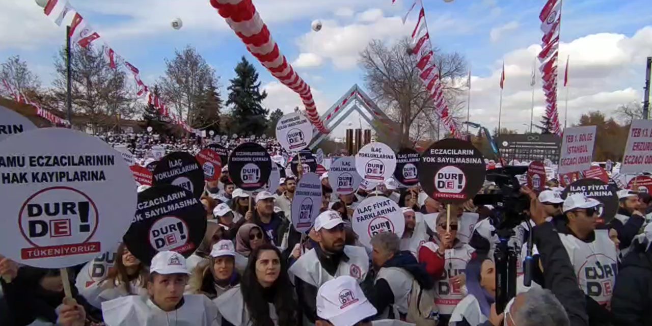 Eczacılar Ankara’dan ‘ses verdi’: Çok ciddi ekonomik çıkmaz var