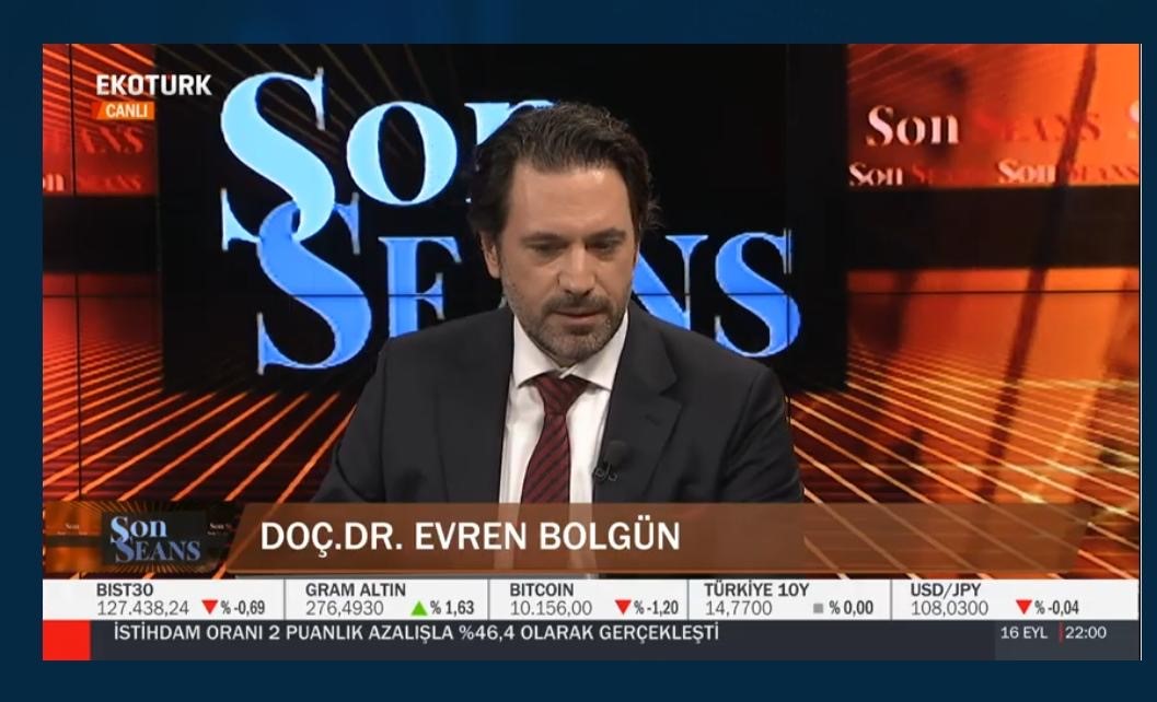 Doç.Dr. Evren Bolgün: Konvansiyonel Finansal Ürünlerden Kriptolara Doğru Oynaklık Sürecektir