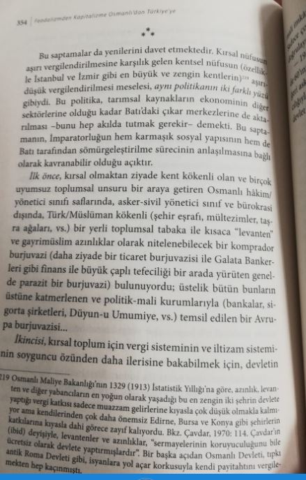 Feodalizmden Kapitalizme Osmanlı'dan Türkiye'ye Oguz Oyan 354