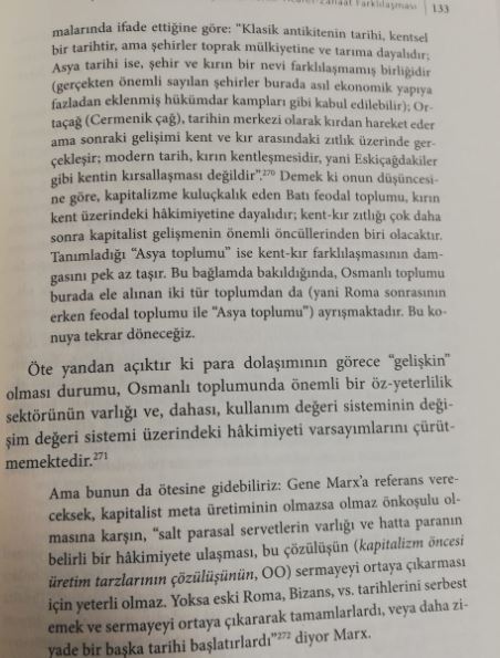 Feodalizmden Kapitalizme Osmanlı'dan Türkiye'ye Oguz Oyan sayfa 133