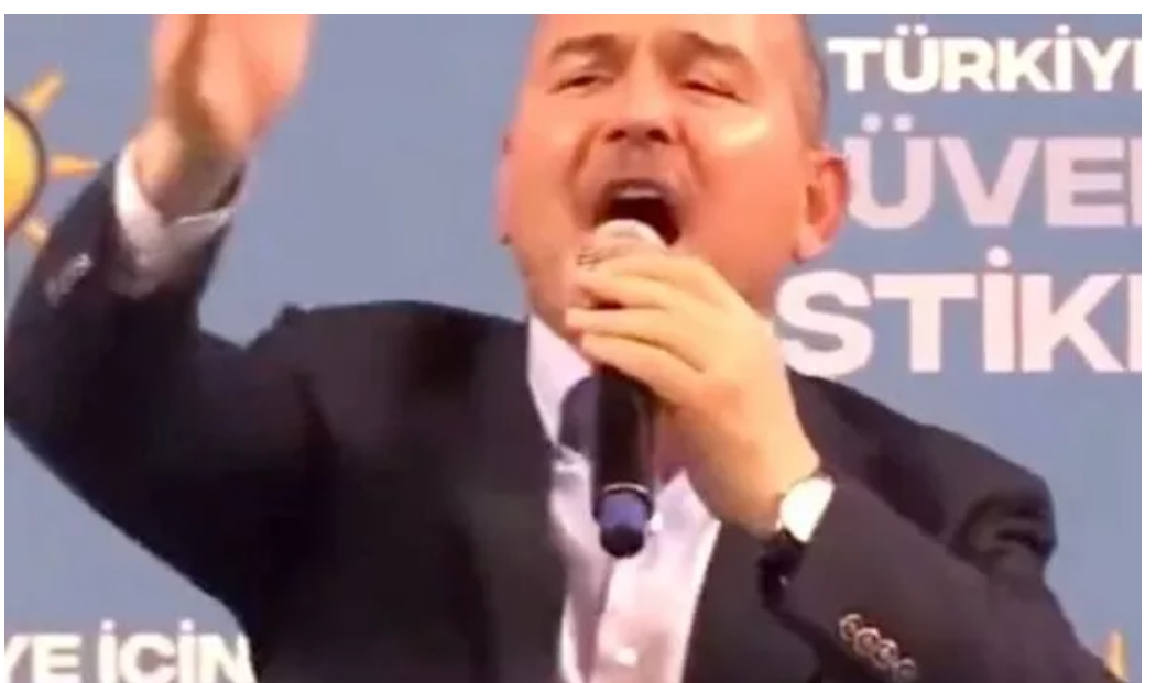 Bakan Soylu: ”Erdoğan kazanacak, üzerinizde tepineceğiz”