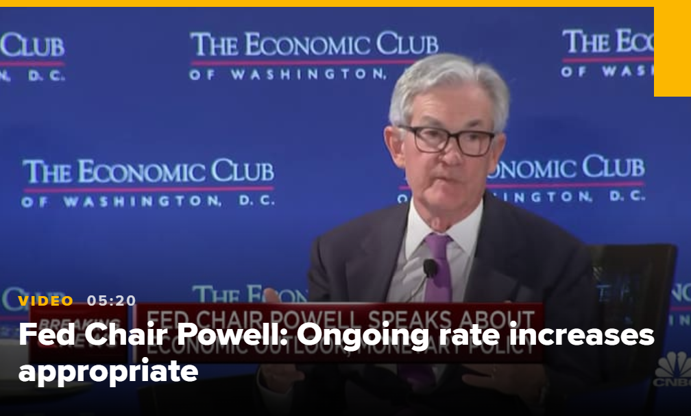 Fed/Powell: Enflasyon geriliyor, ama faiz artırımlarına devam