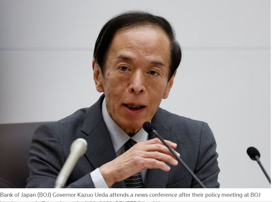 BoJ Başkanı Ueda:  Sonsuz para basmaya devam