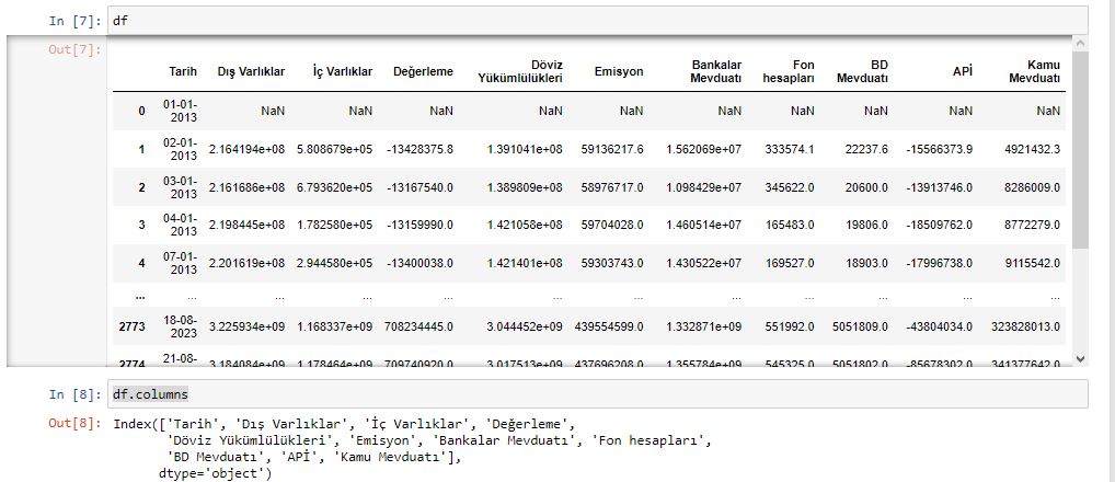 python sutun ismi değiştirme