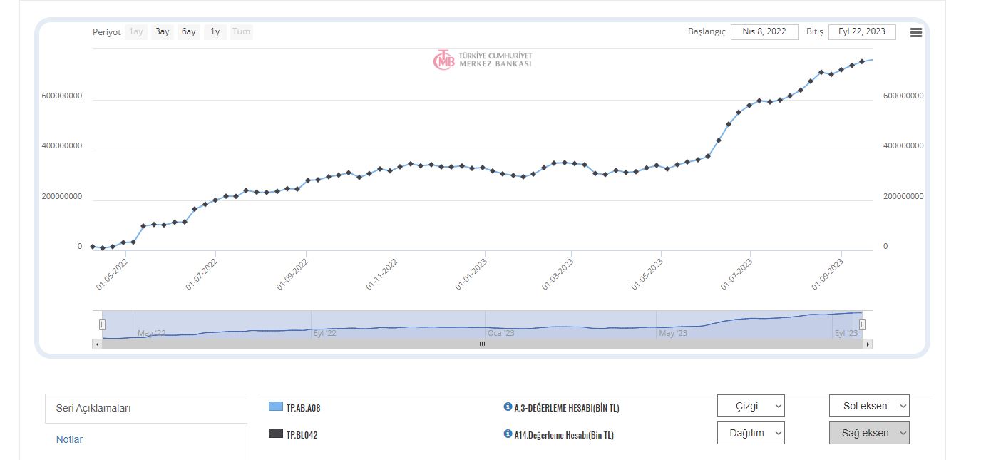 Değerleme Hesabı TCMB Analiz 2022 sonrası
