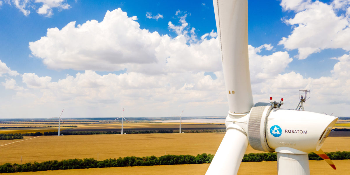 Rosatom’un rüzgâr enerjisi kapasitesi 1 GW’a ulaştı 
