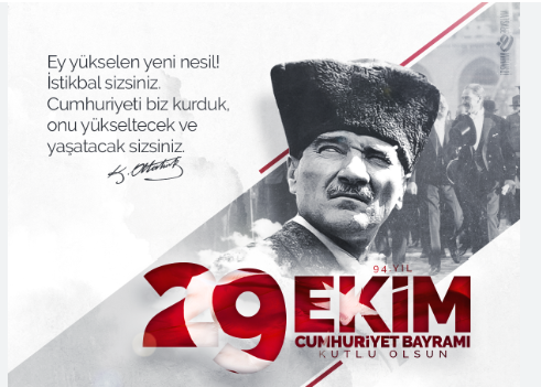 Cumhuriyet’in 100ci Yılını Kıvançla Kutluyoruz