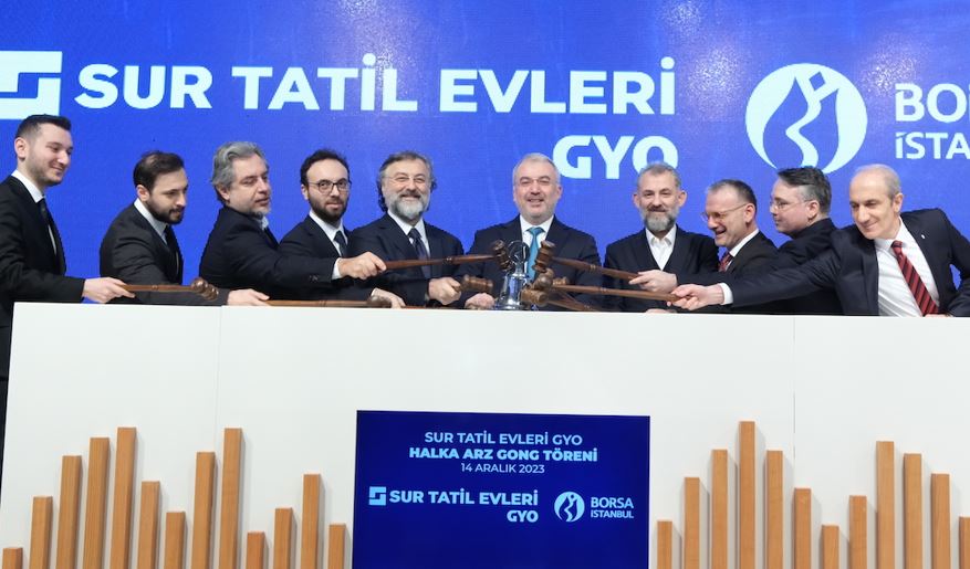 Borsa İstanbul’da Gong Sur Tatil Evleri GYO için çaldı