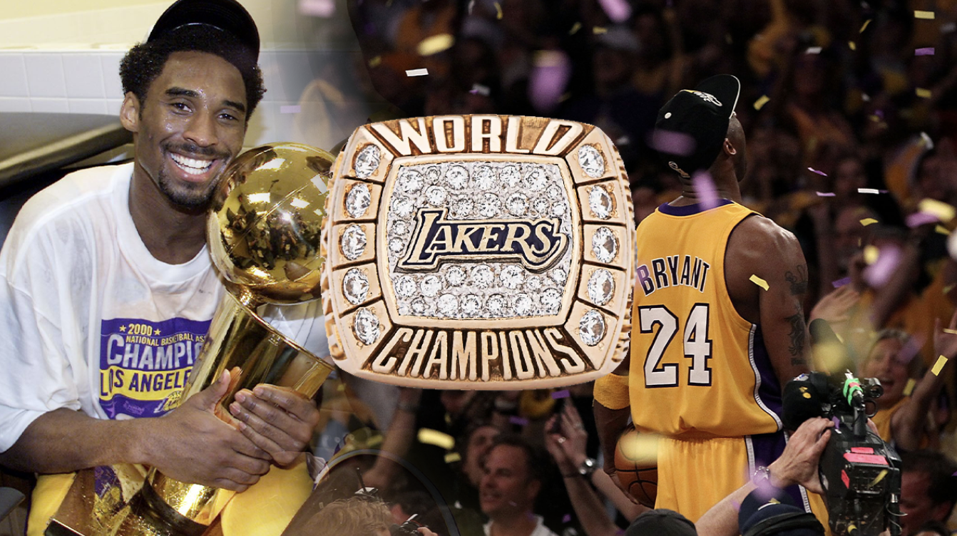 Kobe Bryant’ın 2000 NBA şampiyonluk yüzüğü rekor kırdı