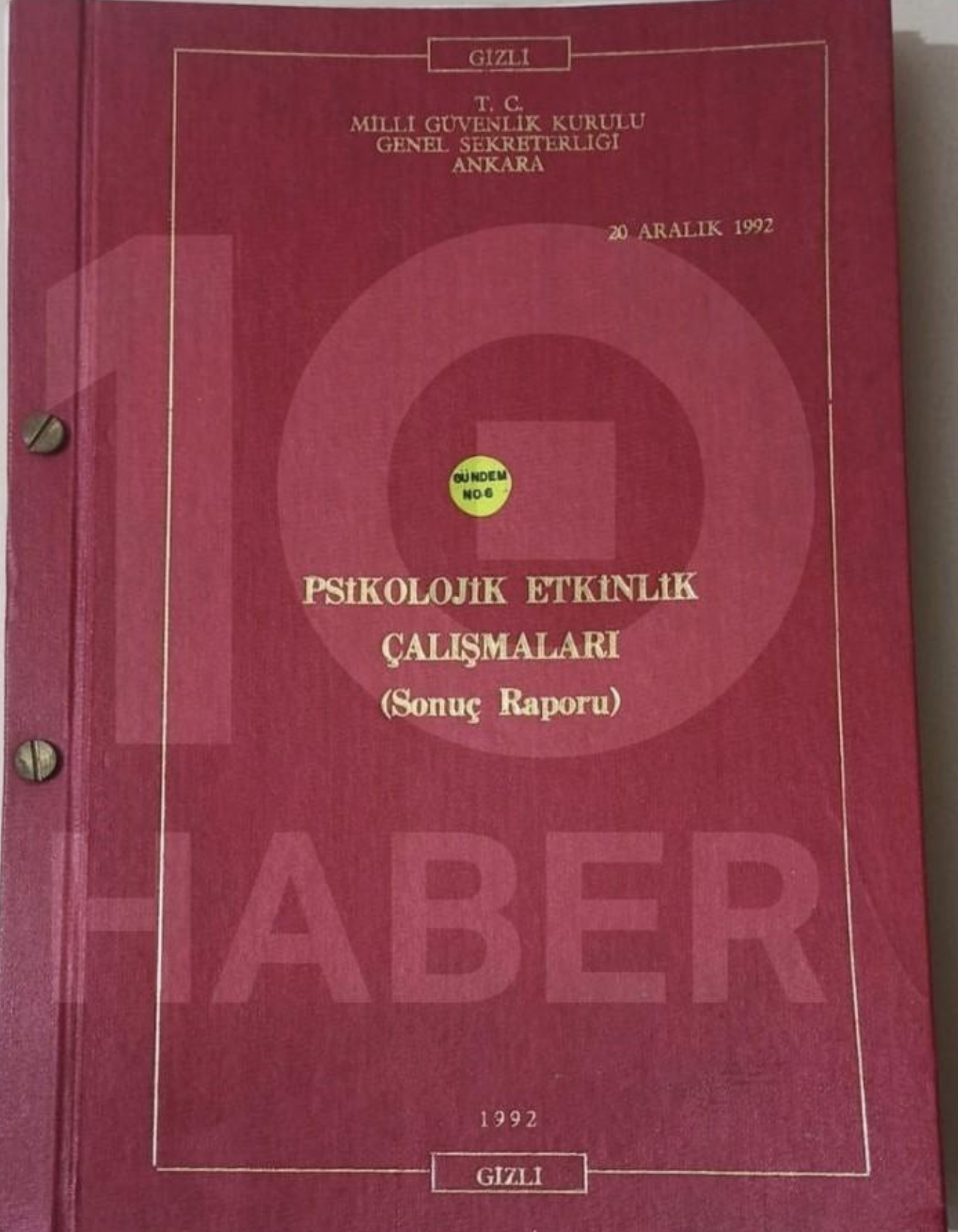 Özal’ın gizli raporu hurdacıdan çıktı!