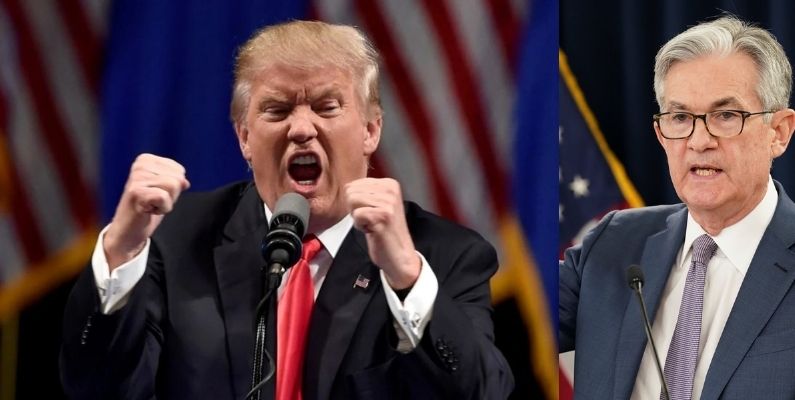 Trump’tan Powell’a Sert Sözler: “Bay Çok Geç, Büyük Bir Ezik!”