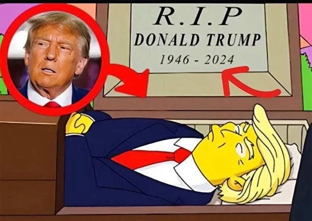Simpsonlar finaline dair bomba iddia! Trump’ın ölümüyle mi bitecek?