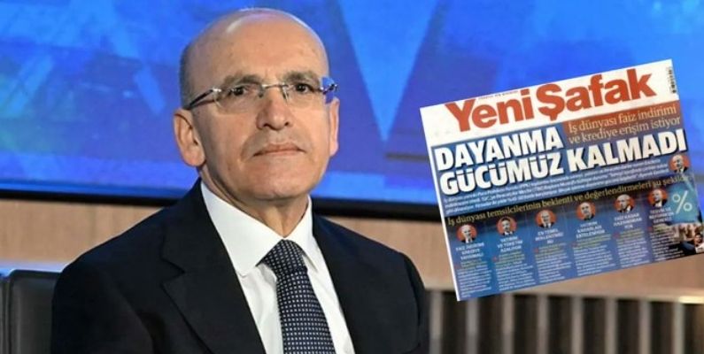 Faiz Kararı Öncesi Bir Kritik ‘Yeni Şafak Manşeti’ Daha: “Dayanma Gücümüz Kalmadı”