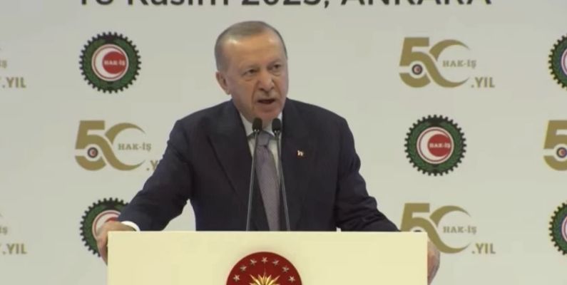 Cumhurbaşkanı Erdoğan: “Türk İşçisiyle El Ele, Omuz Omuza Yürüyeceğiz”