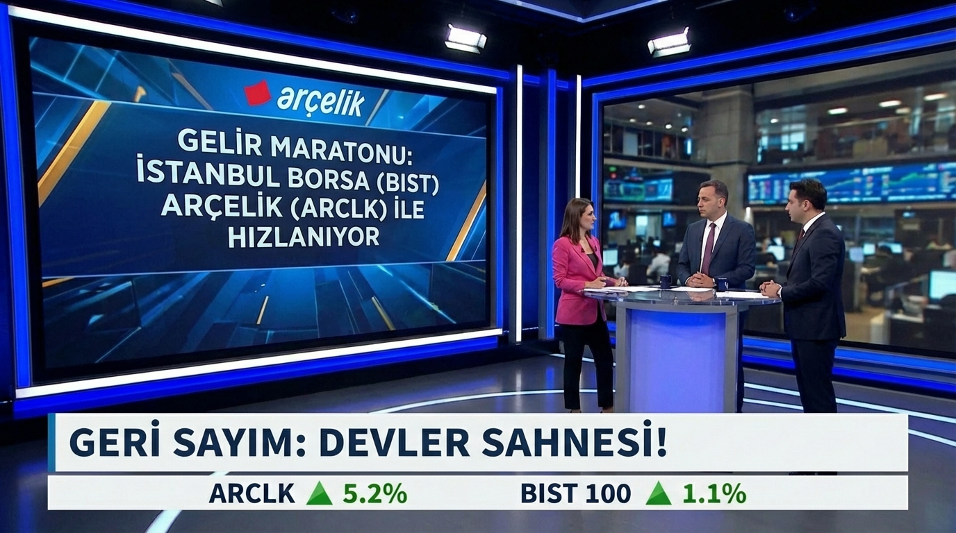 Borsa İstanbul’da Bilanço Maratonu Arçelik (ARCLK) ile Hızlanıyor: Devlerin Sahnesinde Geri Sayım!