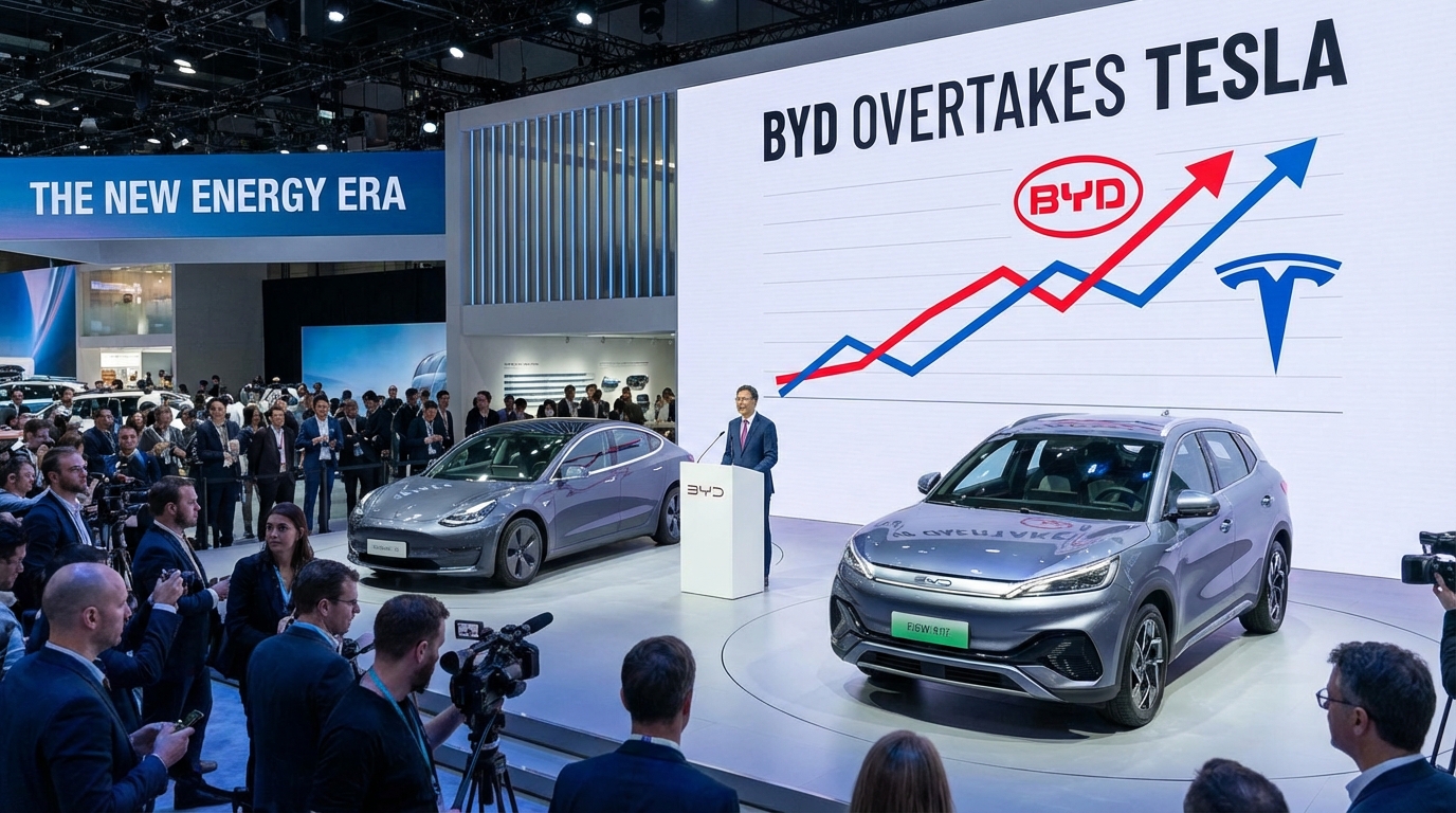 BYD’nin Tesla’yı Tahtından İndirişi ve Yeni Dünya Düzeni