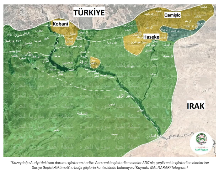 Suriye’de Ateşkes 15 Gün Uzatıldı: Şam–SDG Gerilimi Sürüyor