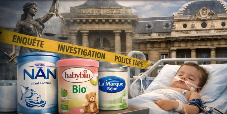 Paris Savcılığı’ndan Nestle, Danone ve Lactalis Dahil 5 Firmaya Soruşturma: Bebek Mamasında Cereulide Şüphesi