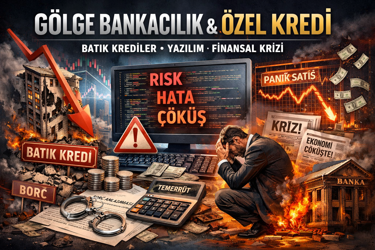 Gölge Bankacılık’ta Yeni Risk Dalgası: Yazılım Sektörü “Şok”un Eşiğinde