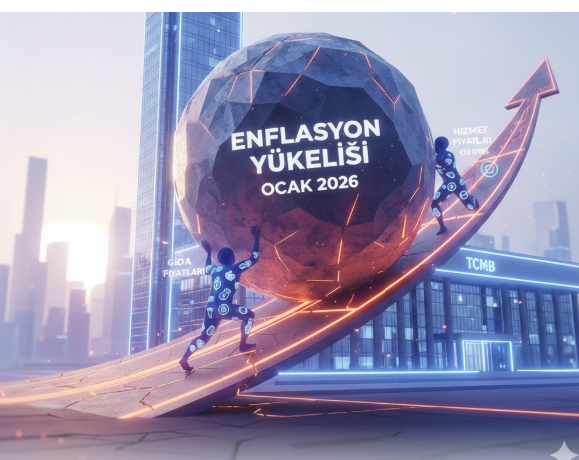 TCMB Fiyat Gelişmeleri Raporu: Ocak Ayında Enflasyon Artışını Gıda ve Hizmetler Sürükledi