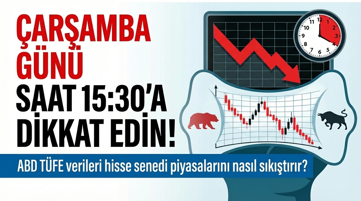 Çarşamba Günü Saat 15:30’a Dikkat! ABD TÜFE Verisi Borsaları Nasıl Sıkıştıracak?