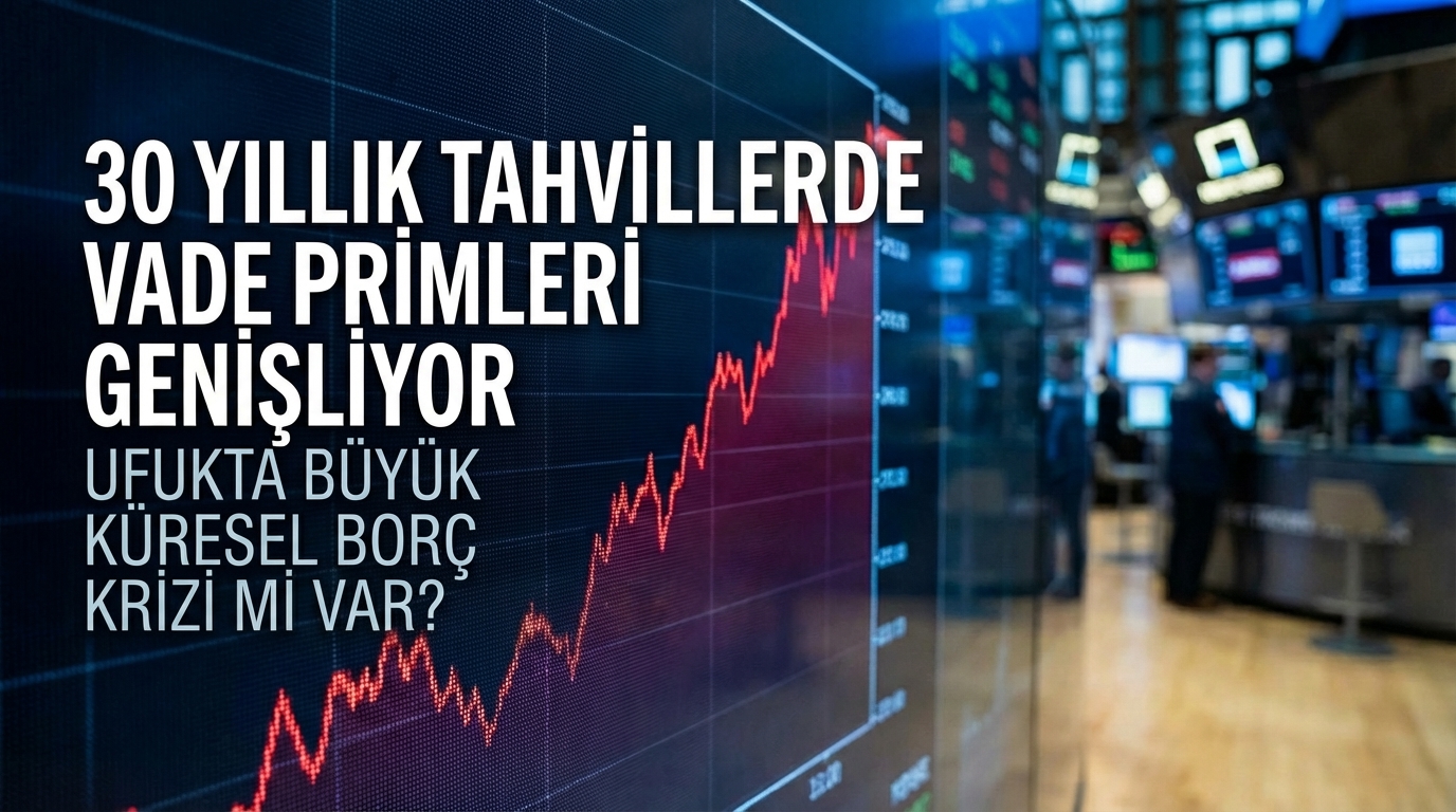 30 Yıllık Tahvillerde “Vade Primi” Açılıyor: Büyük Küresel Borç Krizi Kapıda Mı?